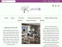 Tablet Screenshot of plum28.com